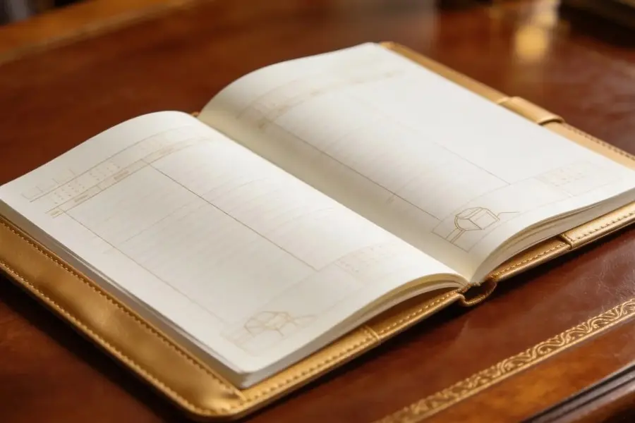 budget-one-income Single elegant financial planner, open. Learning how to budget on one income.