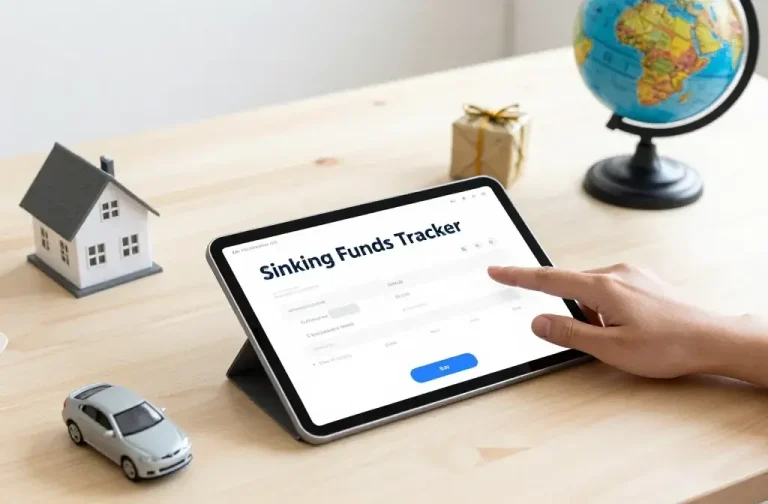 End Surprises How to Use a Sinking Funds Tracker (Free Template)